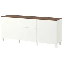 IKEA BESTÅ(296.028.16) поєднання з ящиками, білий/Förvaltare білий