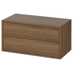 IKEA EKET(805.745.94) Шкаф/2 ящика, Браун/грецкий орех