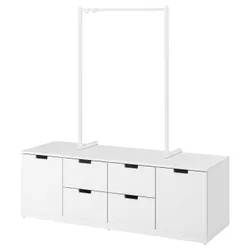 IKEA NORDLI (892.951.69) комод, 6 ящиків, білий