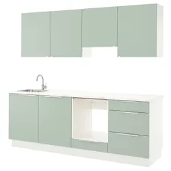 IKEA ENHET(094.992.12) кухня, бледно-серо-зеленый