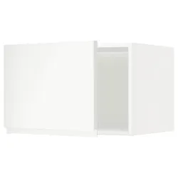 IKEA METOD(994.599.33) надбудова для холодильника/морозильника, білий / Voxtorp матовий білий