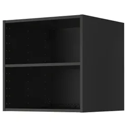 IKEA METOD(705.917.06) LOD/ZMR Кадр шкафа, черный серый