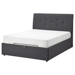 IKEA IDANÄS(404.589.64) кровать с контейнером, Гуннаред темно-серый