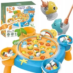 РЫБАЛКА С МАГНИТОМ.ИГРА РЫБНАЯ УДКА (36 ЭЛЕМЕНТОВ).WOOPI.