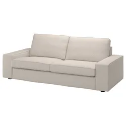 IKEA KIVIK(894.828.30) 3 місний диван, Світло-бежевий трезунд