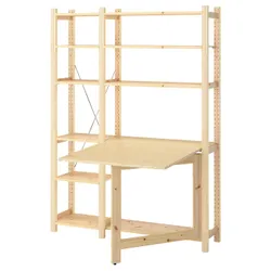 IKEA IVAR(696.065.77) 2 сек/шкаф со складным столом