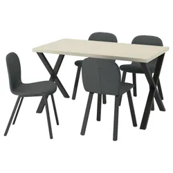 IKEA SKÅLSTA(396.091.91) Стол и 4 стула