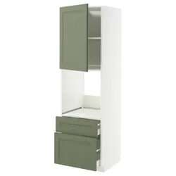 IKEA METOD / MAXIMERA(095.170.94) W Pie Pie DR/2FR/śre/W SOW, Biały/Axstad Greya -green