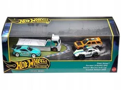Набір HOT WHEELS PREMIUM DIORAMA з 4 машинок Колекційний бокссет Greddy HRT53
