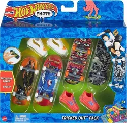 Набор из 4 скейтбордов и обуви HOT WHEELS Skate Fingerskate HNG71
