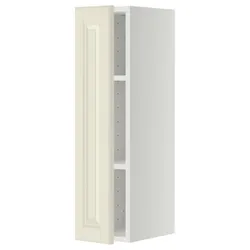 IKEA METOD(494.606.89) навесной шкаф с полками, белый / кремовый Бодбин
