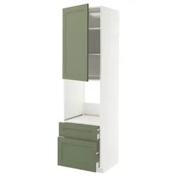 IKEA METOD / MAXIMERA(795.184.86) W Pie Pie DR/2FR/śre/W SOW, Biały/Axstad Greya -green