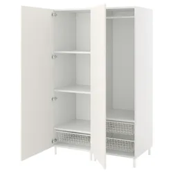 IKEA PLATSA(294.243.72) Шафа / 2 двері, білий / Фоннес білий