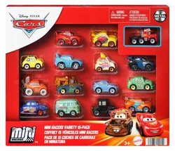 Набір 15 металевих машинок DISNEY CARS MINI RACER HYK81