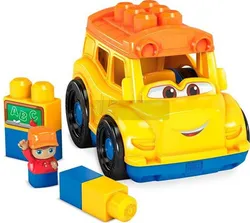 Дитяча іграшка Mega Bloks Vehicle School Bus з будівельними блоками GCX10