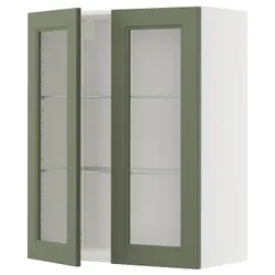 IKEA METOD(995.179.47) Sza Wiello/2 Gree Drz, Biały/Axstad Greya -green
