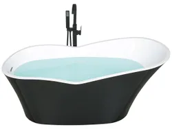 Отдельностоящая ванна 170 x 80 см черная DULCINA