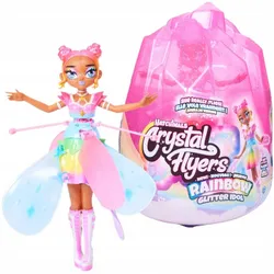 ЛЕТАЮЩАЯ ФЕЯ ФЛАЕРЫ КУКЛА CRYSTAL HATCHIMALS ПЛАВАЕТ В ВОЗДУХЕ