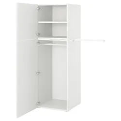 IKEA PLATSA(794.372.87) Гардероб/2 двери, белый/Фоннес белый