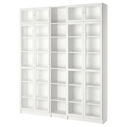 IKEA BILLY / OXBERG(490.178.34) стойка, белый