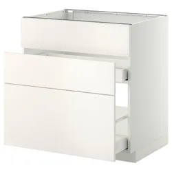 IKEA METOD / MAXIMERA(899.197.75) одна штука от злотых + 3 штуки / 2 штуки, белый / Веддинге белый