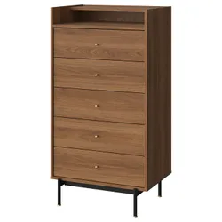 IKEA RÅDMANSÖ(405.936.03) скриня, 5 ящиків, коричневий горіх