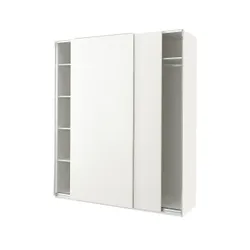 IKEA PAX / HASVIK(594.899.27) Гардероб, белый/белый