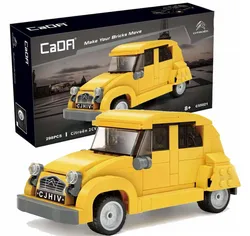 Конструктор класичний жовтий Citroen 2CV C55021W 298 деталь
