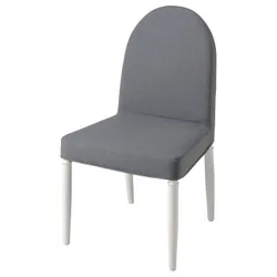 IKEA DANDERYD(405.208.62) стілець, білий / Vissle сірий
