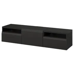 IKEA BESTÅ(095.689.17) Телевізійна шафа, Антрацит Czarnybrowz/Hammarsmed