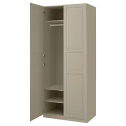 IKEA PAX / TYSSEDAL(296.030.19) Комбинация гардероба, серый -раз/серой
