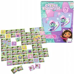 ИГРА «КУКОЛЬНЫЙ ДОМ ГАББИ» ИГРА «ПАМЯТКА» GABI'S DOLLHOUSE 72 КАРТОЧКИ С ПЕРСОНАЖАМИ