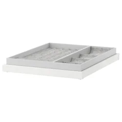 IKEA KOMPLEMENT(192.493.69) висувна полиця зі вставкою, білий