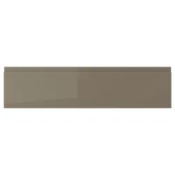 IKEA VOXTORP(205.817.76) Фронт ящика, Темно -серый коричневый блеск