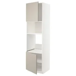 IKEA METOD (094.645.71) перший високий / мікрофон 2др / пол, білий / Stensund beige