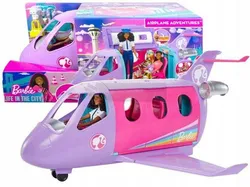 Літак для ляльок Барбі + Лялька HCD49