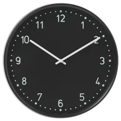IKEA BONDIS(105.430.92) годинник, низька напруга/чорний