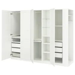 IKEA PAX / TYSSEDAL(396.237.57) комбинация гардероба, белый белый/белый