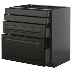 IKEA METOD / KNIVSHULT(995.868.32) Вона st 4fr/4szu, Чорна Чорна