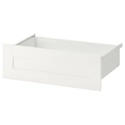 IKEA SANNIDAL(094.378.32) ящик, белый/белый