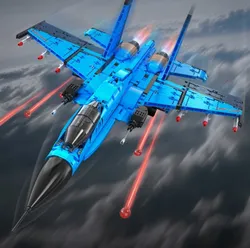 Конструктор Cada J-15 Flying Shark C56028W 1481 шт Конструктор з механізмом Іграшки для хлопчиків конструктор