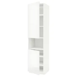 IKEA METOD(494.558.95) шестой высокий микро 2д/половина, белый/Рингхульт белый
