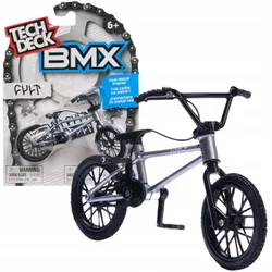 НАБОР ТЕХНИКИ FINGERBIKE BMX FINGER BIKE SILVER CULT + НАКЛЕЙКИ