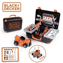 Валіза SMOBY З ЯЩИКОМ ДЛЯ ІНСТРУМЕНТІВ, НАБІР «Зроби сам» BLACK-DECKER