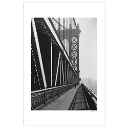 IKEA BILD(404.418.41) Плакат, Винтажный Бруклинский мост
