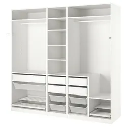 IKEA PAX(293.962.51) Гардеробная комбинация, белый