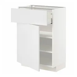 IKEA METOD / MAXIMERA(594.548.38) шкаф stj szu / дверь, белый / Стенсунд белый