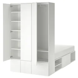 IKEA PLATSA(293.365.54) Каркас кровати с 10 дверями, белый