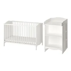 IKEA SMÅGÖRA(295.061.17) Комплект дитячих меблів з 2 предметів, білий
