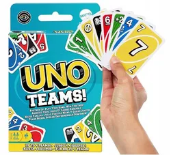 Карточная игра UNO Teams — семейная игра для детей старше 7 лет HXT58